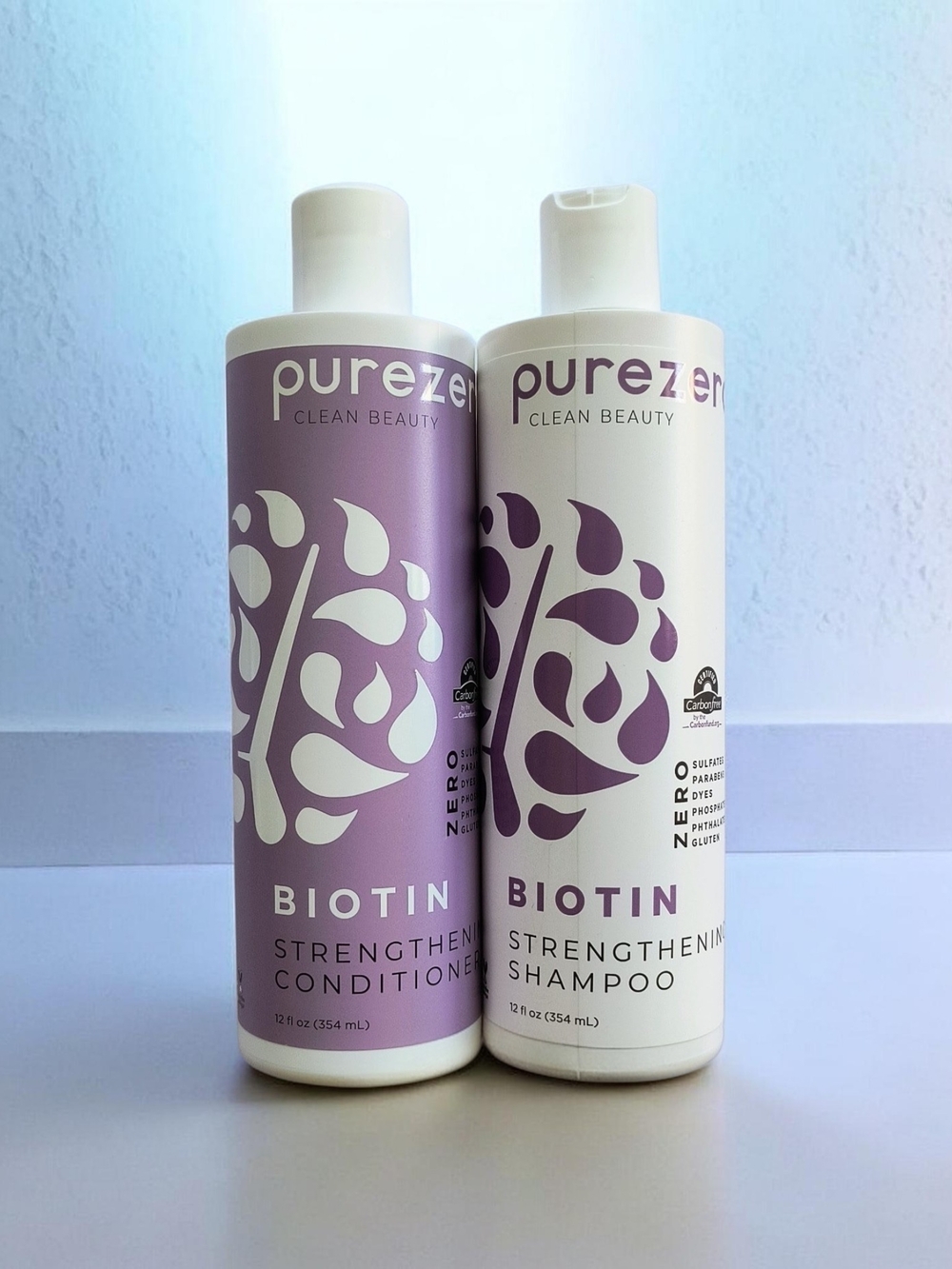Pure Zero Biotin Strengthening Body Wash - 12 Oz Ea